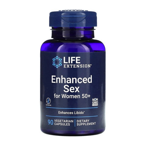 Advanced Natural Sex For Women 50 Plus 90 Vcaps by Life Extension