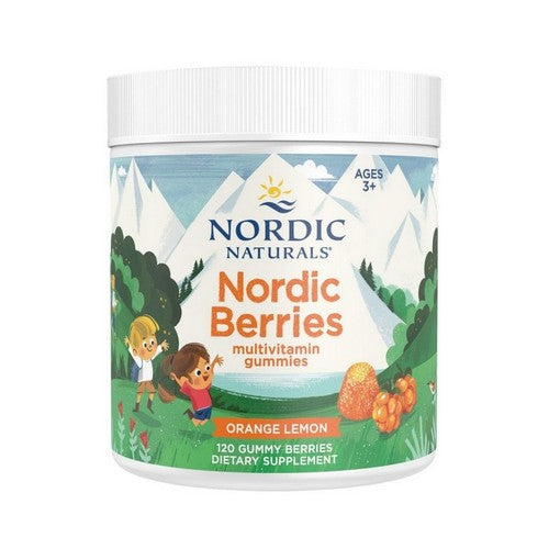 Nordic Berries Multivitamin Treats 120 Gummies by Nordic Naturals