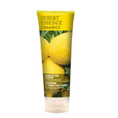 Organics Shampoo Lemon Tea Tree 8 oz by Desert Essence