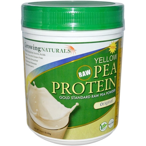 Yellow Pea Protein Original 16 OZ by Growing Naturals