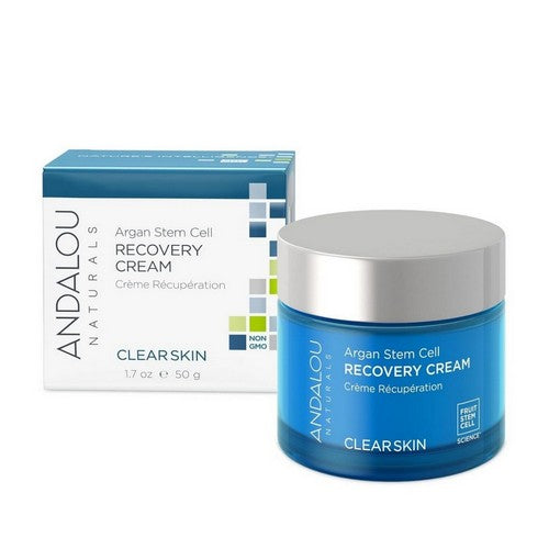 Clear Skin Argan Stem Cell Recovery Cream 1.7 Oz by Andalou Naturals