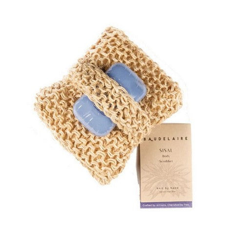Sisal Body Scrubber 1 Count by Baudelaire
