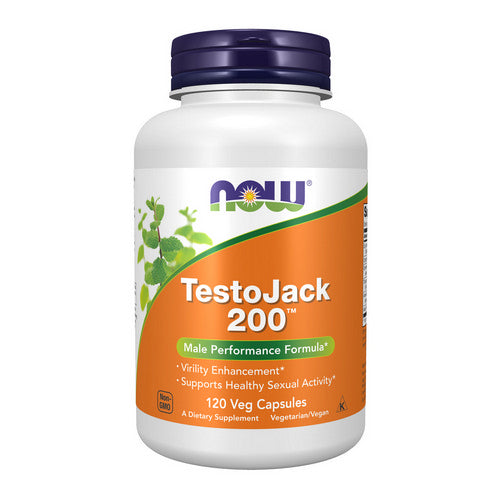 TestoJack 200 120 vcaps by Now Foods