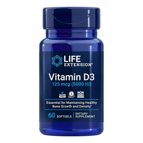 Vitamin D3 60 SoftGels  by Life Extension