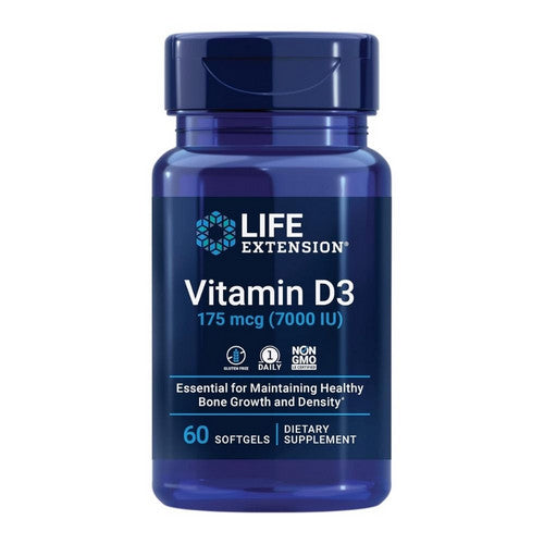 Vitamin D3  60 Softgels by Life Extension