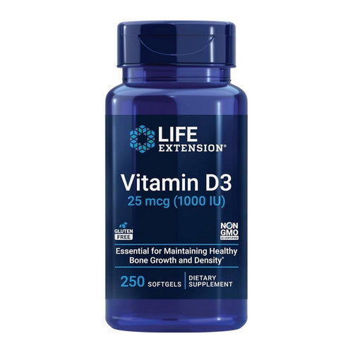 Vitamin D3 250 Softgels by Life Extension