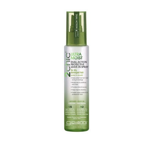 2Chic Ultra-Moist Dual Action Protective Leave In Spray  4 Oz by Giovanni Cosmetics