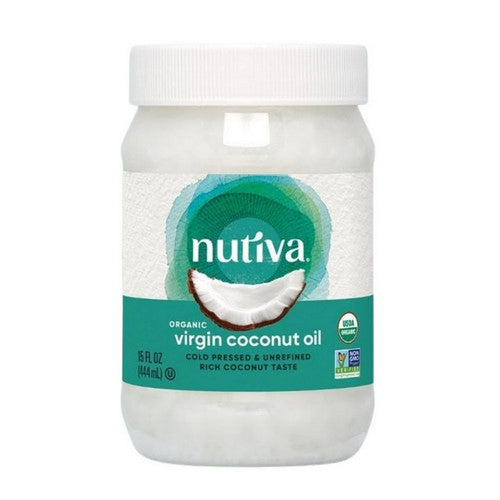 Organic Virgin Coconut Oil 15 Oz by Nutiva