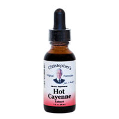 Hot Cayenne Extract 1 Oz by Dr. Christophers Formulas