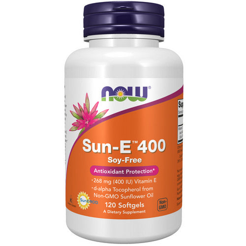 Sun-E 400 120 sgels by Now Foods