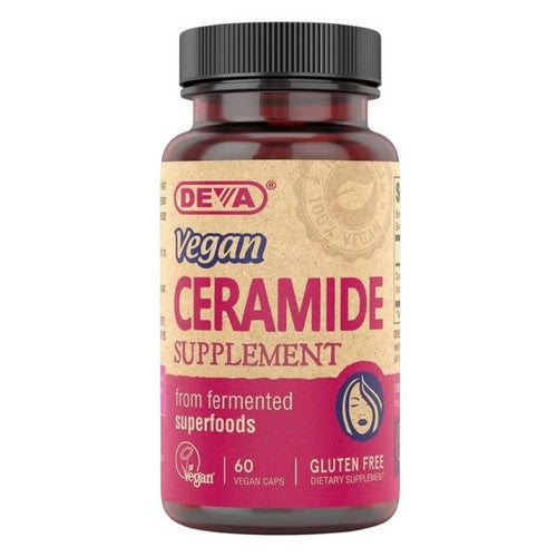Vegan Ceramide Skin Support 60 TABS by Deva Nutrition