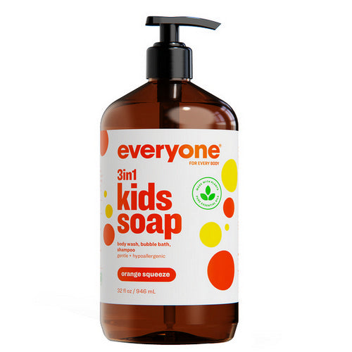 Everyone Soap For Kids Orange Squeeze 32 OZ by EO Products