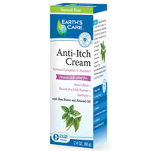 Anti-Itch Cream 2.4 OZ by Earth's Care