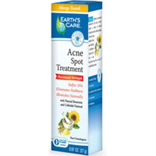 Acne Spot Treatment-10% Sulfur 0.97 OZ by Earth's Care
