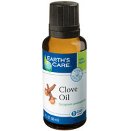 Clove Oil 100% Pure and Natural 1 OZ by Earth's Care