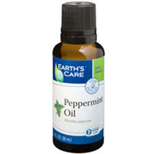 Peppermint Oil 100% Pure and Natural 1 OZ by Earth's Care