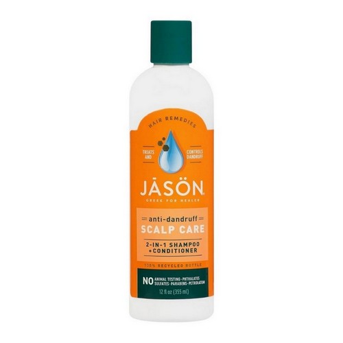 Dandruff Relief 2 in1 Shampoo Plus Conditioner 12 OZ by Jason Natural Products