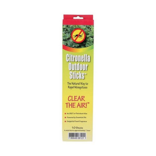 Outdoor Citronella Sticks 10 Count by Neemaura