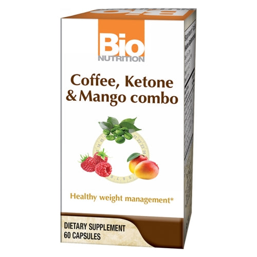 Coffee Ketone Mango Capsules 60 Count by Bio Nutrition Inc