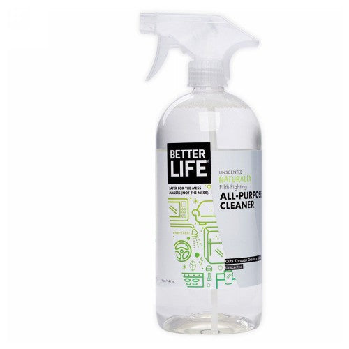 Natural All Purpose Cleaner What-Ever Unscented 32 oz by Better Life