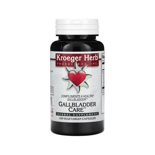 Gallbladder Care 100 Veg Caps by Kroeger Herb