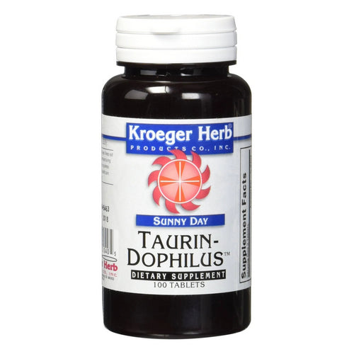 Taurin Dophilus 100 Tabs by Kroeger Herb