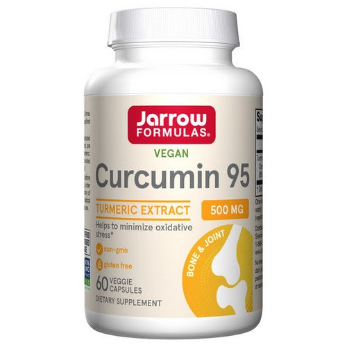 Curcumin 95 60 Veggie Capsules by Jarrow Formulas