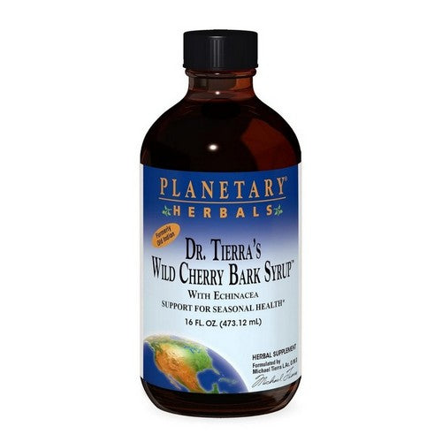 Old Indian Wild Cherry Bark Syrup 16 Oz by Planetary Herbals
