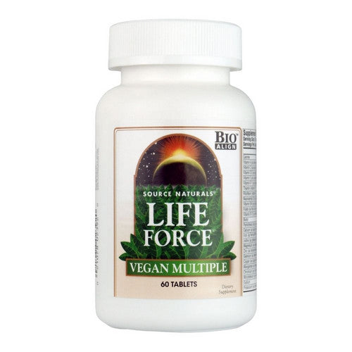 Life Force Vegan Multiple 60 Tabs by Source Naturals