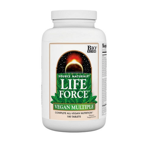 Life Force Vegan Multiple 180 Tabs by Source Naturals