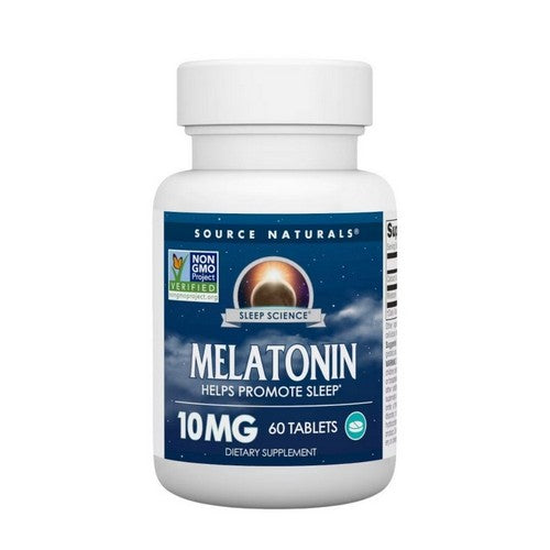Sleep Science Melatonin 60 Tabs by Source Naturals