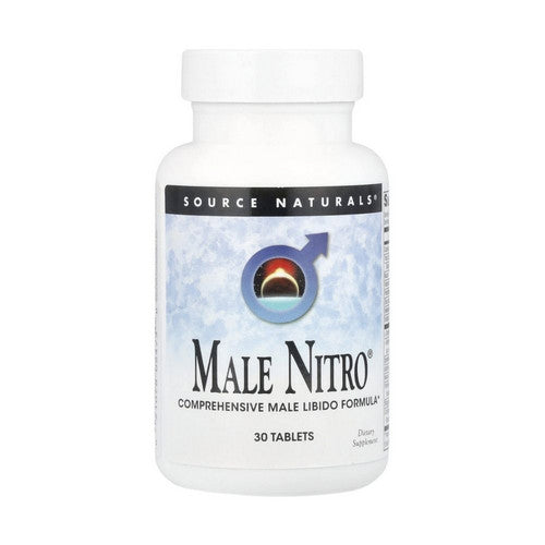 Male Nitro 30 Tabs by Source Naturals