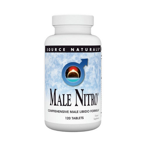 Male Nitro 120 Tabs by Source Naturals