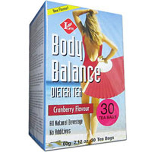 Body Slim Dieter Cranberry Tea 30 Bags by Uncle Lees Teas