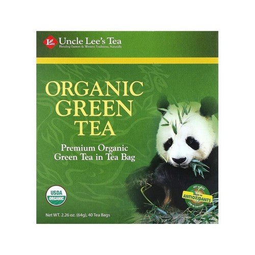 Organic Green Tea 40 Bags by Uncle Lees Teas