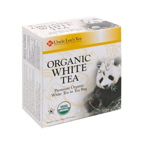 Organic White Tea 40 Bags by Uncle Lees Teas