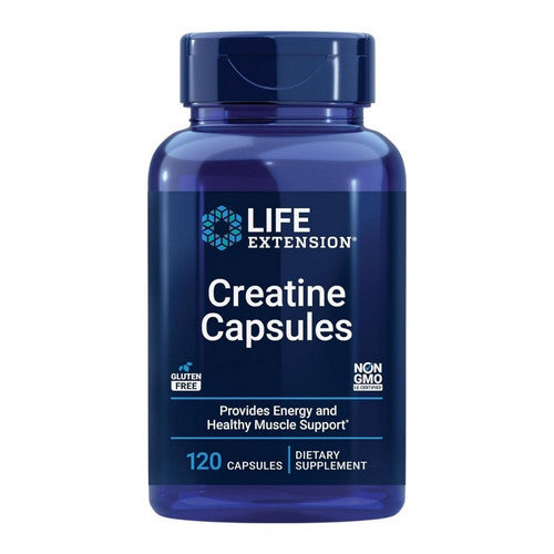 Creatine Capsules 120 Vcaps by Life Extension