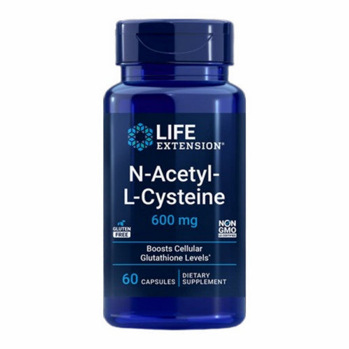 N-Acetyl-L-Cysteine 60 Caps by Life Extension