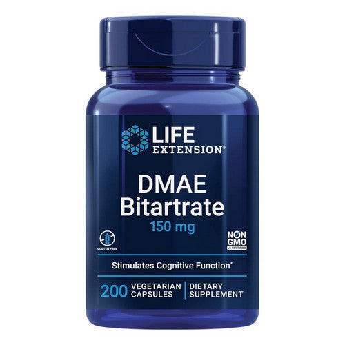 DMAE Bitartrate 200 Vcaps by Life Extension