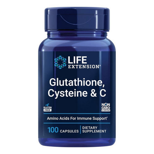 Glutathione - Cysteine and C 100 Vcaps by Life Extension