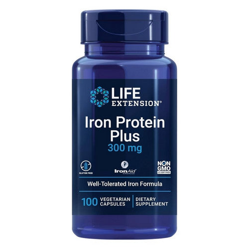 Iron Protein Plus 100 Veg Caps by Life Extension