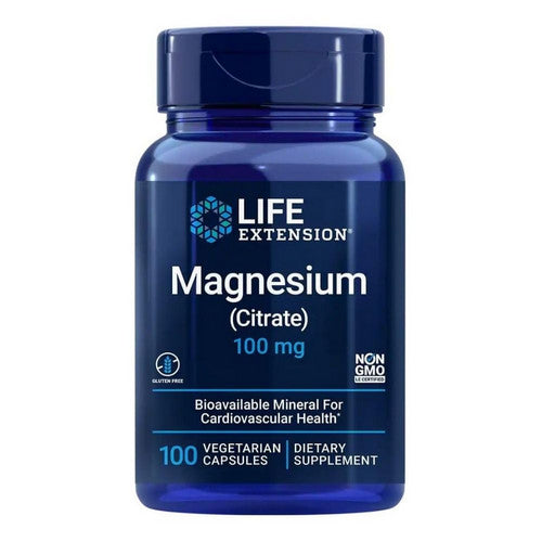 Magnesium Citrate 100 Vcaps by Life Extension