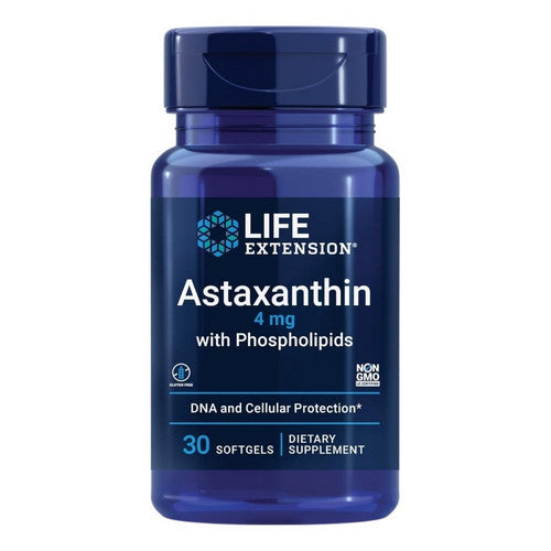 Bio-Enhanced Astaxanthin With Phospholipids 30 Soft gels by Life Extension