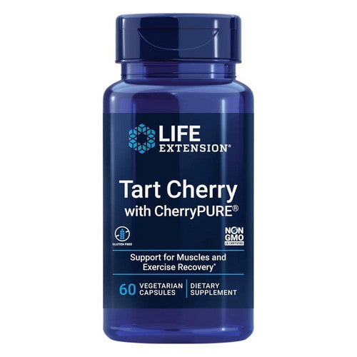 Tart Cherry With Cherry Pure 60 Veg Caps by Life Extension