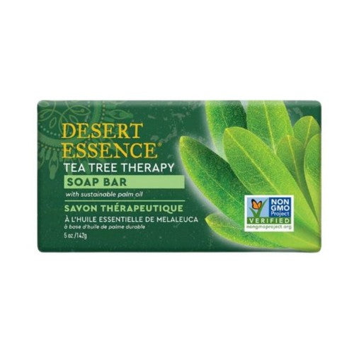 Tea Tree Therapy Cleansing Bar Soap 5 oz by Desert Essence