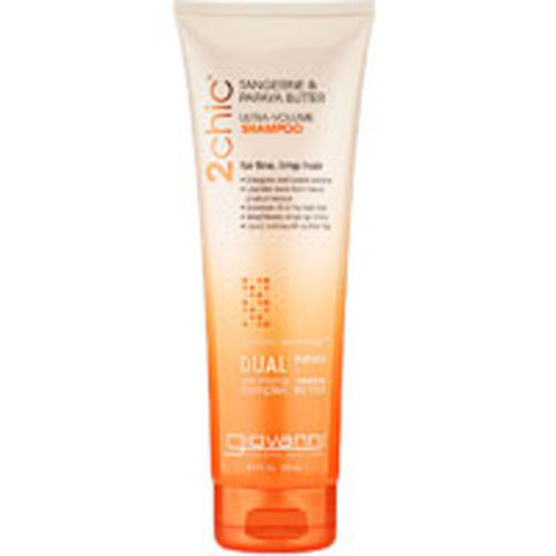 2chic Ultra Volume Tangerine and Papaya Butter Shampoo 8.5 oz by Giovanni Cosmetics