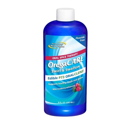 Oregacare Mouthwash Cranberry 8 Oz by North American Herb & Spice