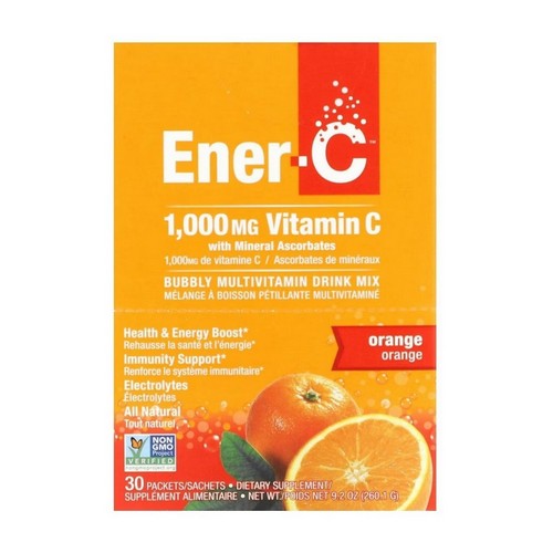Vitamin C Multivitamin Drink Mix Orange 30 Packets by Ener-C