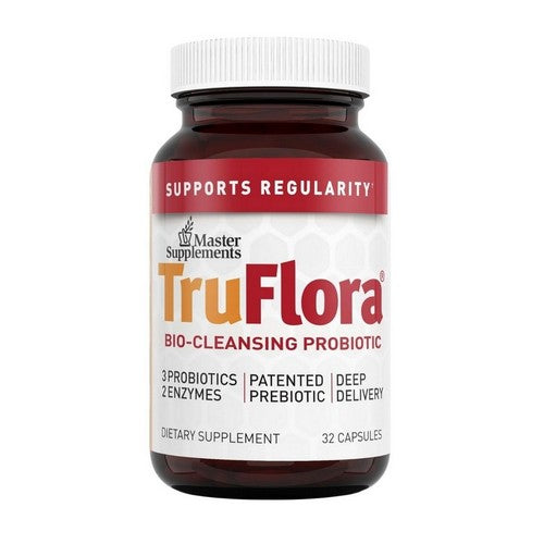 Theralac TruFlora Probiotics And Enzymes 32 Veg Caps by Master Supplements