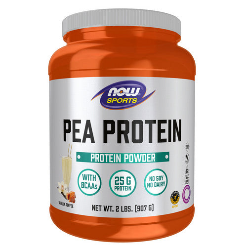 Pea Protein Vanilla Toffee 2 lbs by Now Foods
